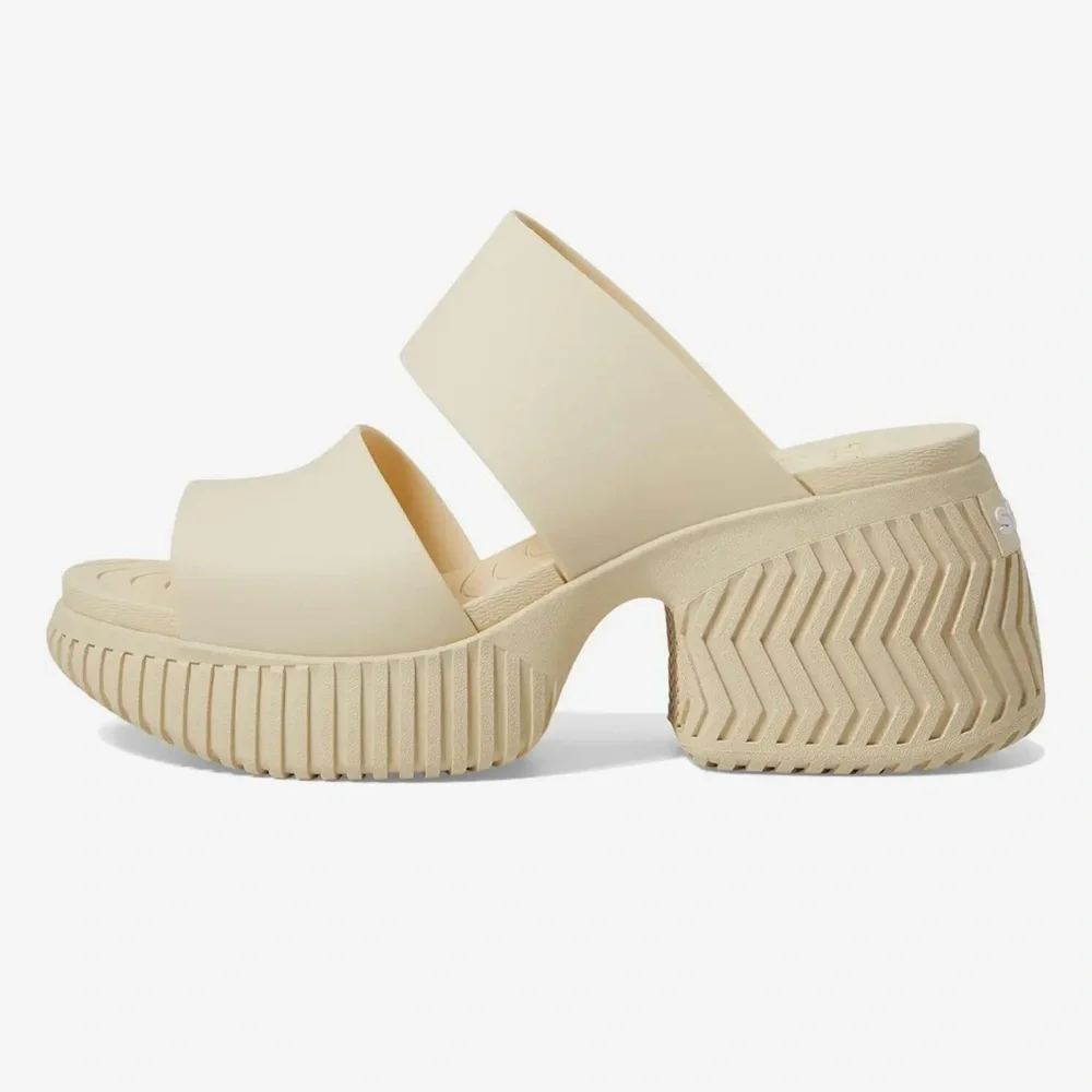 Sorel Sandal Honey White/Sea Salt, Ona Streetworks Slide Heel Women’s Size 9 - Picture 14 of 15